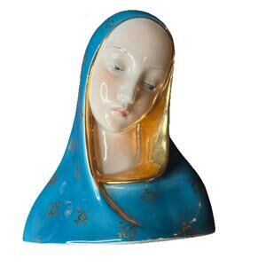 Professor Eugenio Pattarino - Madonna Ceramic Sculpture- Italy EPF G3-BEAUTIFUL